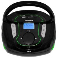 магнитола Telefunken TF-SRP3471B Black-Green