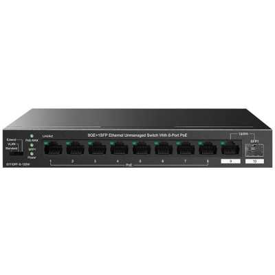 коммутатор Tenda TEG1110PF-8-120W