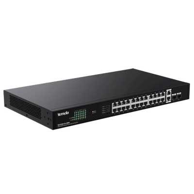 коммутатор Tenda TEG1128P-24-250W