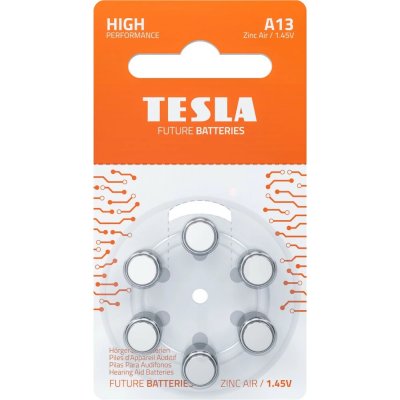 батарейки Tesla A13 Hearing 8594183391649