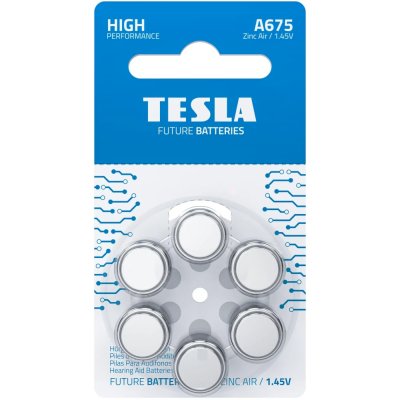 батарейки Tesla A675 Hearing 8594183391663