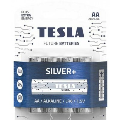 батарейки Tesla AA Silver+ 8594183392332