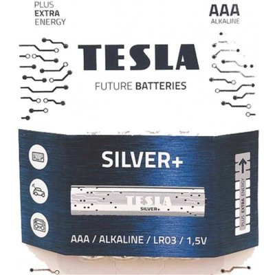 батарейки Tesla AAA Silver+ 8594183392363