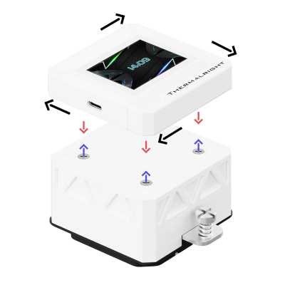 кулер Thermalright Frozen Warframe 360 SE ARGB V2 White