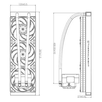 Thermalright Peerless Vision 360 UB Black