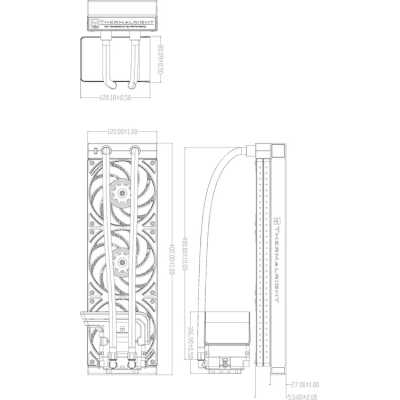 кулер Thermalright Wonder Vision 360 UB Black
