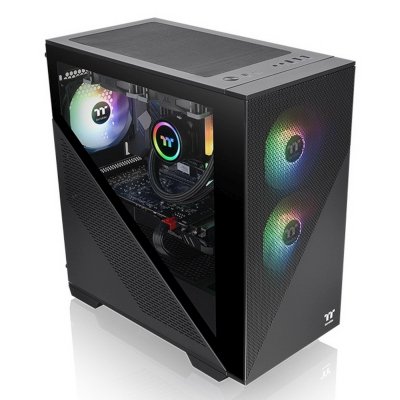 Thermaltake Divider 170 TG ARGB Black CA-1S4-00S1WN-00