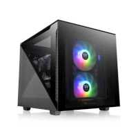 корпус Thermaltake Divider 200 TG Micro Chassis Black CA-1V1-00S1WN-00