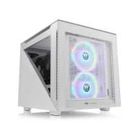 корпус Thermaltake Divider 200 TG Snow Micro Chassis White CA-1V1-00S6WN-00