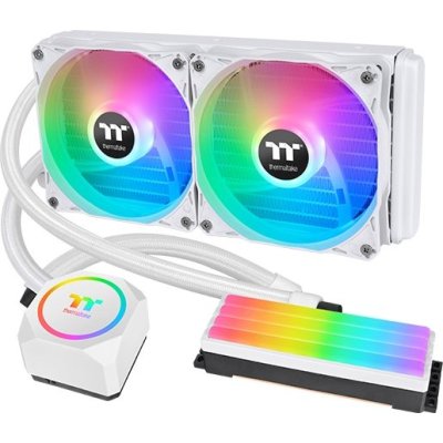 кулер Thermaltake Floe RC240 CPU&Memory AIO Liquid Cooler Snow Edition CL-W330-PL12WT-A
