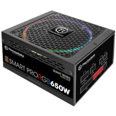 

Thermaltake Smart Pro RGB 650W PS-SPR-0650FPCBEU-R