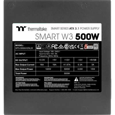 Thermaltake Smart W3 500W PS-SPW-0500NNFAWE-1