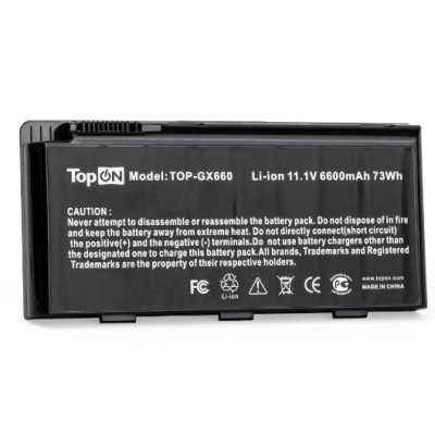 аккумулятор для ноутбука TopON TOP-GX660