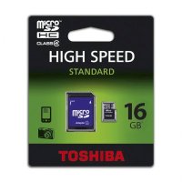 карта памяти Toshiba 16GB SDU16GSDHC4M102M2TR