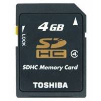 карта памяти Toshiba 4GB SD-K04GJ BL5