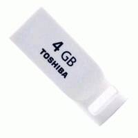 флешка Toshiba 4GB TransMemory mini THNU04SIPWHITE