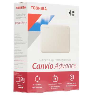 жесткий диск Toshiba Canvio Advance 4Tb HDTCA40EW3CA