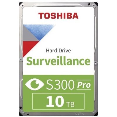 жесткий диск Toshiba S300 Pro Surveillance 10Tb HDWTA1AUZSVA