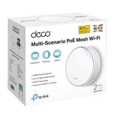 точка доступа TP-Link Deco X50-PoE 2-Pack