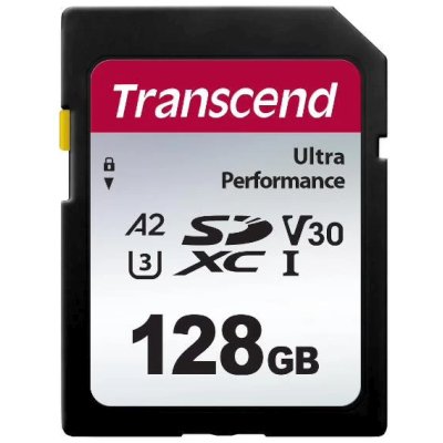 карта памяти Transcend 128GB TS128GSDC340S