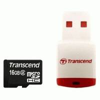 карта памяти Transcend 16GB Class 2 TS16GUSDHC2-P3