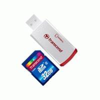 карта памяти Transcend 32GB Class 6 TS32GSDHC6-P2