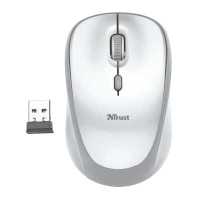 мышь Trust Yvi White 23386