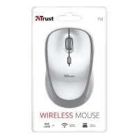 мышь Trust Yvi White 23386