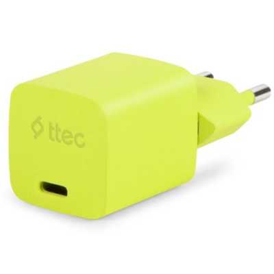 TTEC SmartCharger 20W Neon Yellow
