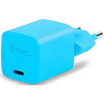 TTEC SmartCharger Pro GAN 20W Neon Blue 2SCG20LNM