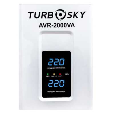 стабилизатор напряжения Turbosky AVR-2000VA