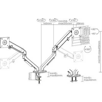 кронштейн Ultramounts UM735WD