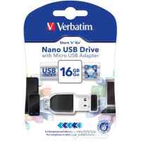 флешка Verbatim 16GB 49821 STORE N GO
