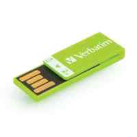 Verbatim 2GB CLIP-IT 043905-177 Green
