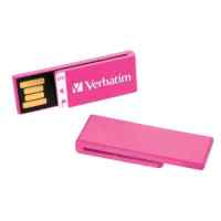 флешка Verbatim 2GB CLIP-IT 043906-177 Pink