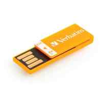 Verbatim 2GB CLIP-IT 043908-177 Orange
