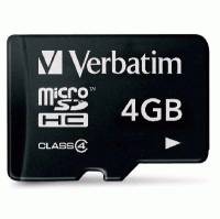 карта памяти Verbatim 4GB 044002-61