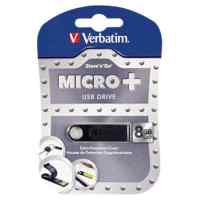 флешка Verbatim 8GB 097766-177 Micro Plus Drive