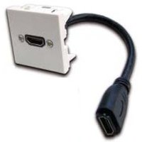 вставка Lanmaster LAN-SIP-23HDMI-WH