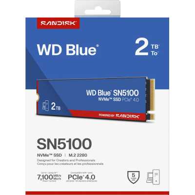 SSD диск WD Blue SN5100 2Tb WDS200T5B0E