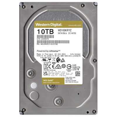 жесткий диск WD Gold 10Tb WD103KRYZ