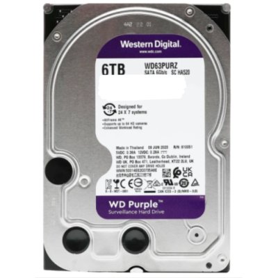WD Purple 6Tb WD63PURU