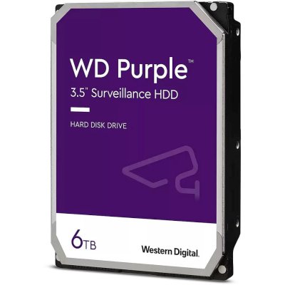 жесткий диск WD Purple 6Tb WD64PURZ