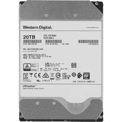 жесткий диск WD Ultrastar DC HC560 20Tb WUH722020BLE604