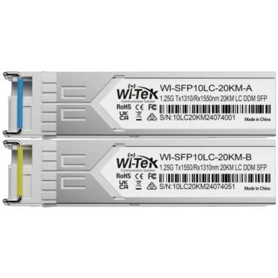 SFP Модуль Wi-Tek WI-SFP10LC-20KM