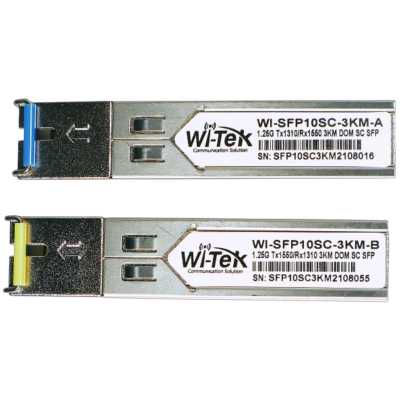 SFP Модуль Wi-Tek WI-SFP10SC-3KM
