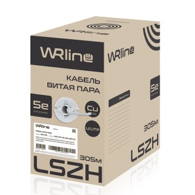WRLine WR-UTP-4P-C5E-LSZH-GY