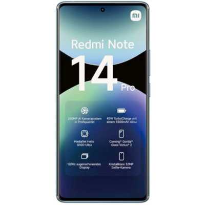 Xiaomi Redmi Note 14 Pro 4G 12/512GB Ocean Blue