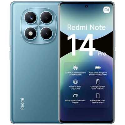 смартфон Xiaomi Redmi Note 14 Pro 4G 8/256GB Ocean Blue
