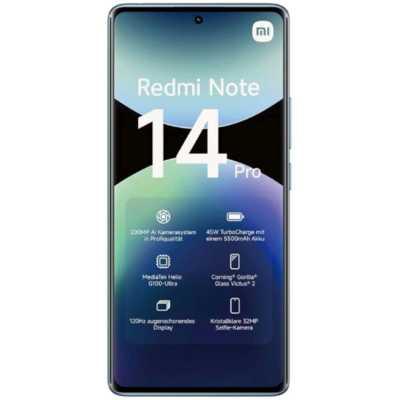 Xiaomi Redmi Note 14 Pro 4G 8/256GB Ocean Blue